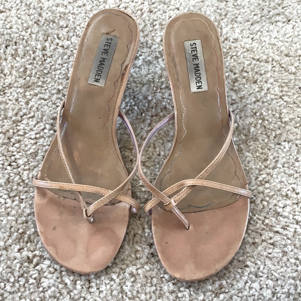 Steve Madden Nude Sandals